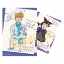 【グッズ-ポスター】モブサイコ100 III × サンリオキャラクターズ(Travel Series) クリアポスター2枚セットBの画像