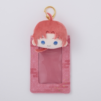 【グッズ-カードケース】銀魂 ぬいぐるみ付きカードホルダー 神威