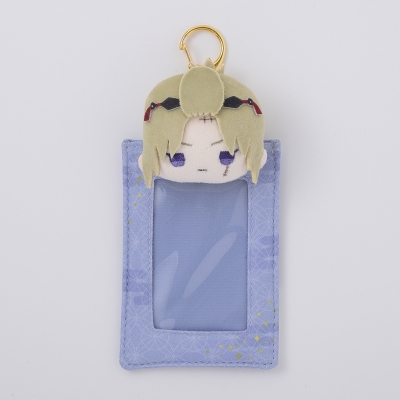 【グッズ-カードケース】銀魂 ぬいぐるみ付きカードホルダー 月詠