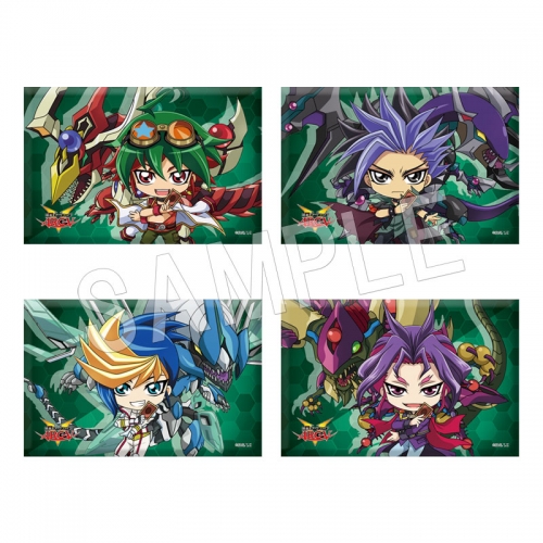 グッズ-バッチ】遊☆戯☆王シリーズ スクエア缶バッジ 4個セット ARC 