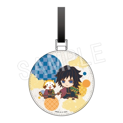 【グッズ-ネームホルダー】鬼滅の刃×ラスカル ラゲッジタグ 冨岡義勇