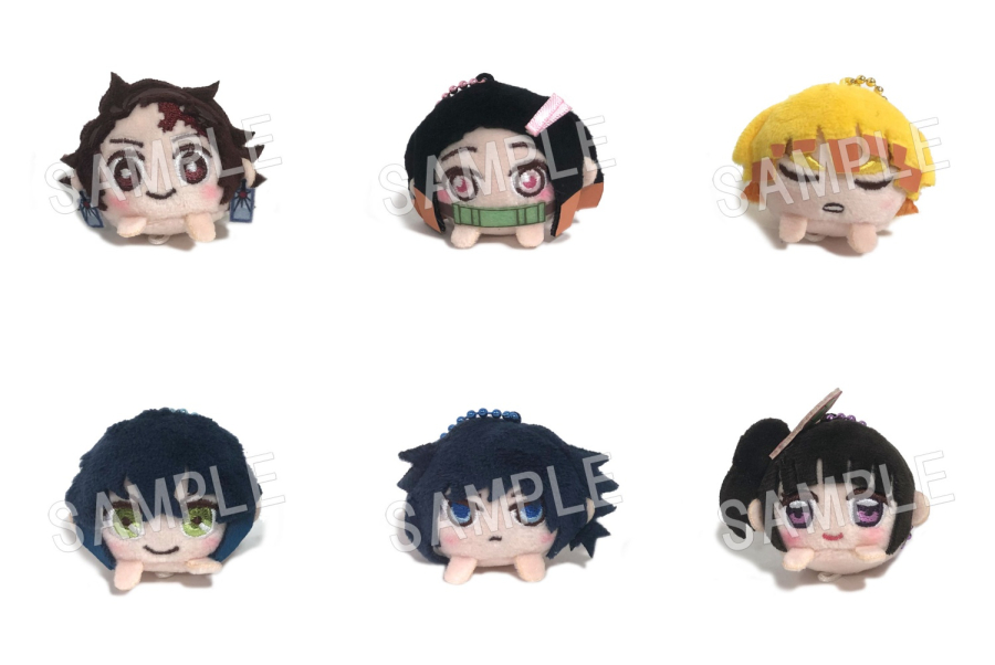 【グッズ-マスコット】鬼滅の刃 だんごろりん ぬいぐるみマスコット