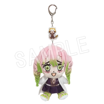 【グッズ-ぬいぐるみ】鬼滅の刃×ラスカル ぬいぐるみストラップ 甘露寺蜜璃