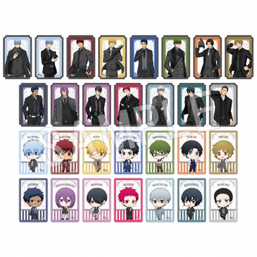 グッズ ステッカー 黒子のバスケ ステッカー2種セット Winter Fair Ver アニメイト