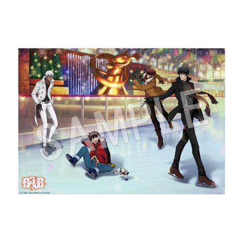 グッズ-ポスター】血界戦線 & BEYOND B2クリアポスター スケートver.A 