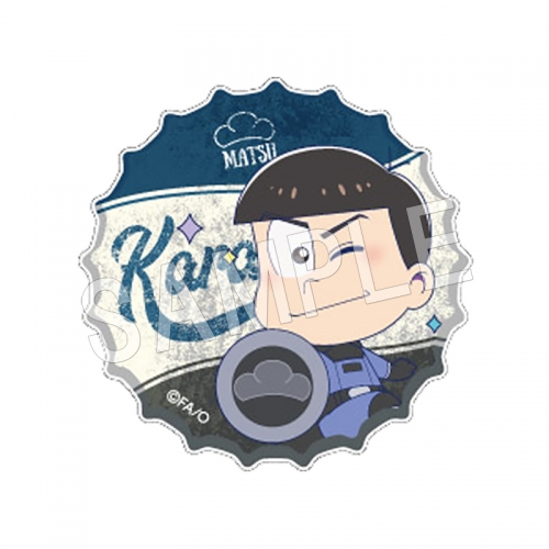 グッズ バッチ おそ松さん Diner ふぉーちゅん アクリルバッジ アメコミヒーロー 王冠風 アニメイト