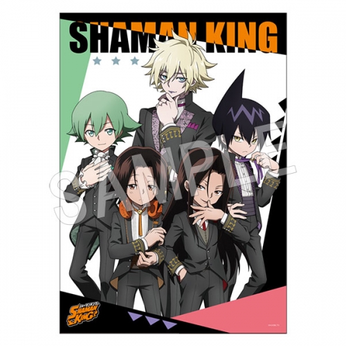 グッズ ポスター Shaman King B2布ポスター スーツver 集合 アニメイト