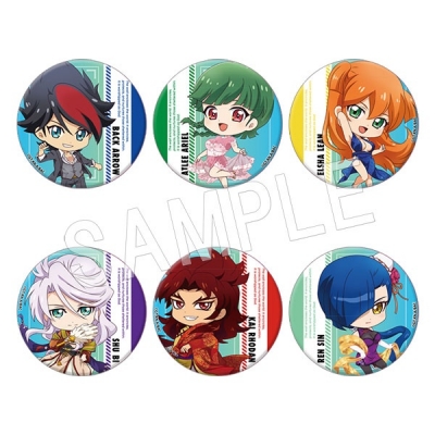 【グッズ-バッチ】バック・アロウ トレーディング缶バッジ ミニキャラver.