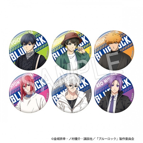 グッズ-バッチ】ブルーロック トレーディング缶バッジ(ランダムホロ ブルーロック 御影玲王 ブルロ マルイ 私服 缶バッジ