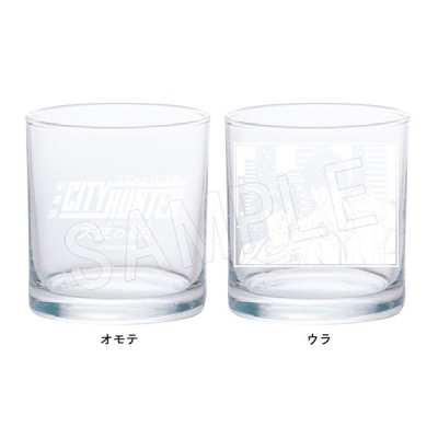 【グッズ-タンブラー・グラス】劇場版シティーハンター 天使の涙 ロックグラス