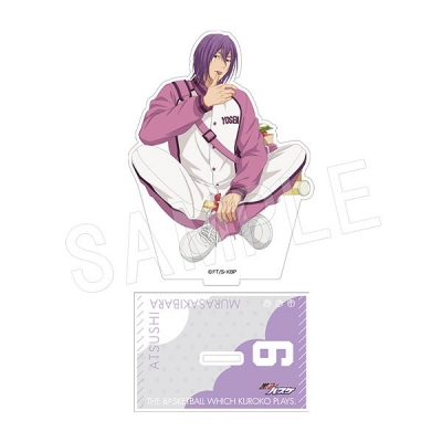 【グッズ-スタンドポップ】黒子のバスケ アクリルフィギュアスタンド 練習終わりのひとときver. 紫原 敦