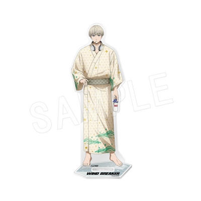 【グッズ-スタンドポップ】WIND BREAKER アクリルフィギュアスタンド お風呂ver. 梶蓮