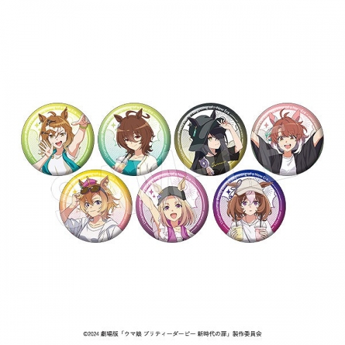 グッズ-バッチ】劇場版『ウマ娘 プリティーダービー 新時代の扉 