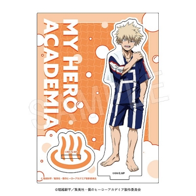 【グッズ-スタンドポップ】僕のヒーローアカデミア アクリルスタンド お風呂ver. 爆豪 勝己