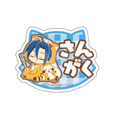 【グッズ-バッチ】弱虫ペダル LIMIT BREAK × ラスカル アクリルおなまえバッジ 真波山岳