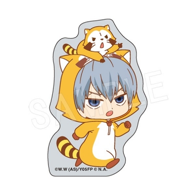 【グッズ-ステッカー】弱虫ペダル LIMIT BREAK × ラスカル ダイカットステッカー ミニキャラver. 黒田雪成