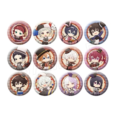 【グッズ-バッチ】文豪ストレイドッグス トレーディング缶バッジ ミニキャラ サーカスver.