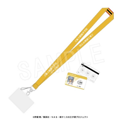 【グッズ-ストラップ】新テニスの王子様 ネックストラップ&IDカード 仁王雅治