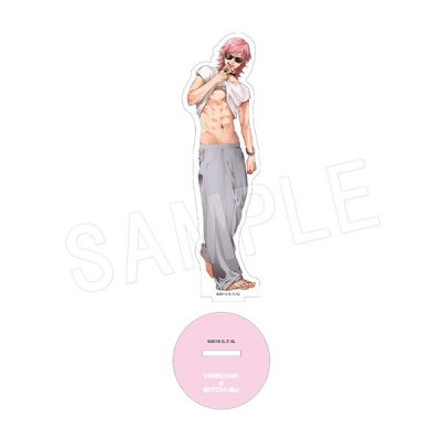 【グッズ-スタンドポップ】ヤリチン☆ビッチ部 アクリルフィギュアスタンド 裏垢男子&隠し撮りver. 百合 絢斗