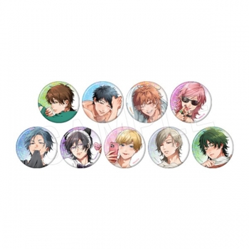 グッズ-バッチ】ヤリチン☆ビッチ部 トレーディングホロ缶バッジ 裏垢 