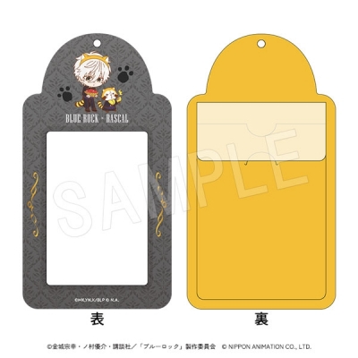 【グッズ-カードケース】ブルーロック×ラスカル フォトカードホルダー 執事ミニキャラver. 凪 誠士郎