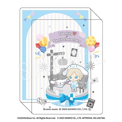 【グッズ-置きもの】第五人格×サンリオ アクリルブロック 写真家×シナモロール