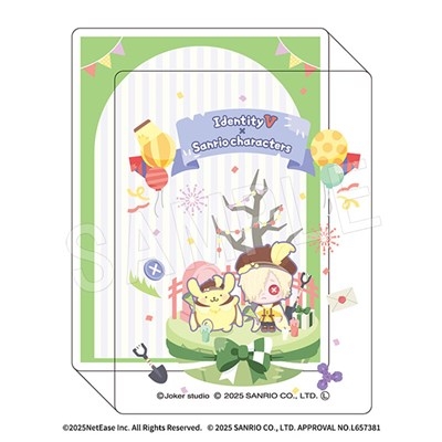 【グッズ-置きもの】第五人格×サンリオ アクリルブロック 墓守×ポムポムプリン