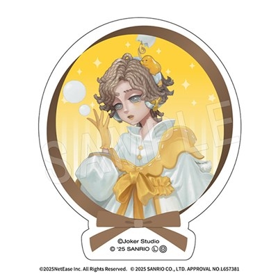 【グッズ-ステッカー】第五人格×サンリオ ダイカットステッカー 気象学者×ぐでたま