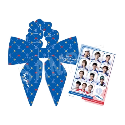 【グッズ-ヘアバンド】ミュージカル『テニスの王子様』4thシーズン 全国大会 青学vs氷帝 リボンシュシュ(ポストカード付き) 青学(せいがく)