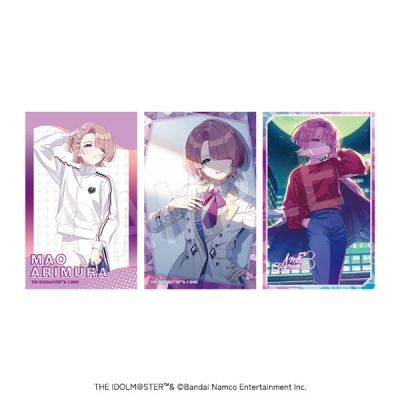 【グッズ-ブロマイド】学園アイドルマスター ハードブロマイド(3枚セット) 有村麻央