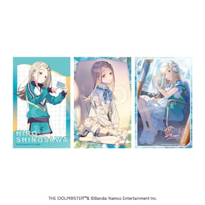 【グッズ-ブロマイド】学園アイドルマスター ハードブロマイド(3枚セット) 篠澤 広