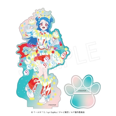 【グッズ-スタンドポップ】ひみつのアイプリ オーロラアクリルフィギュアスタンド 八王子ビビ
