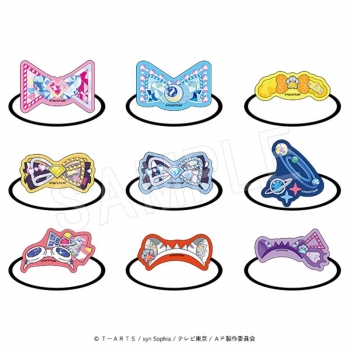 グッズ-ヘアバンド】ひみつのアイプリ アクリルバズリウムヘアゴム 