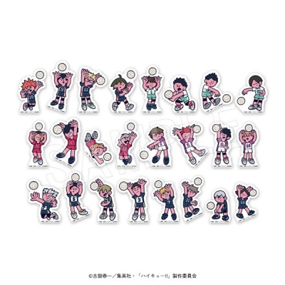 【グッズ-食品】ハイキュー!! トレーディングステッカーガム
