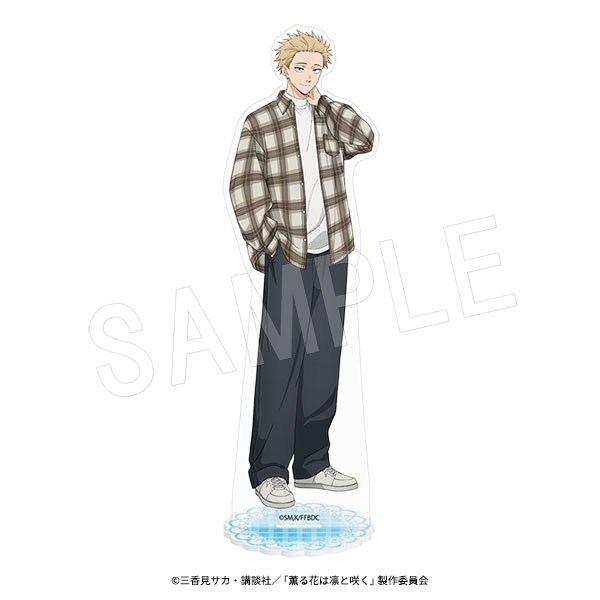 [Good-Stand Pop] Scented Flowers Bloom with Rage Acrylic Figure Stand Fall Clothes Ver. Tsumugi Rintaro