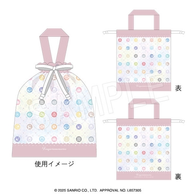 【グッズ-バッグ】フラガリアメモリーズ リボン巾着バッグ