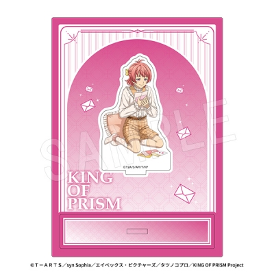 【グッズ-スタンドポップ】KING OF PRISM-Your Endless Call-み~んなきらめけ!プリズム☆ツアーズ アクリルスタンド ファンレターver. 西園寺レオ