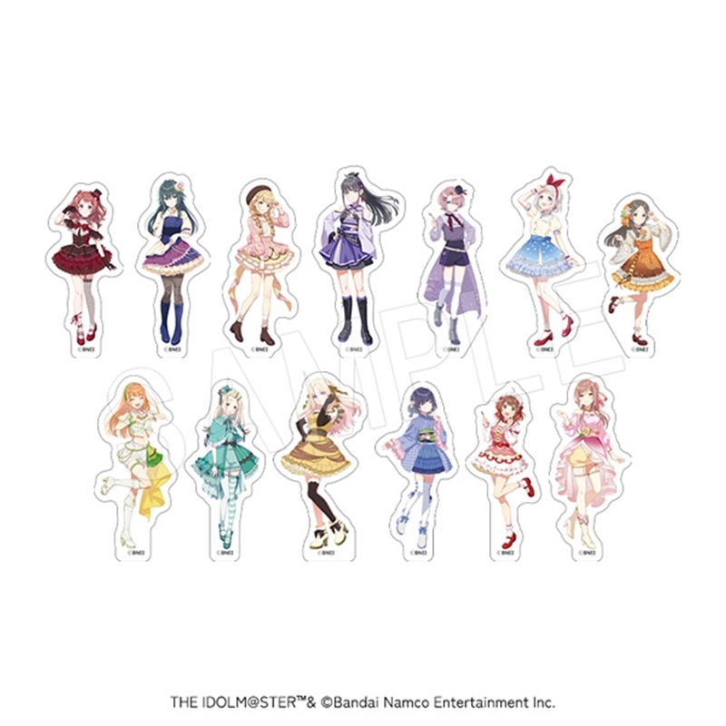【グッズ-シール】学園アイドルマスター フレークシールセット スイーツver.