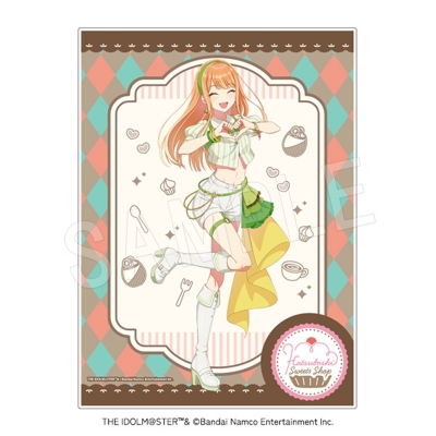 【グッズ-置きもの】学園アイドルマスター メニューブック風ホロアクリルアートパネル スイーツver. 紫雲清夏