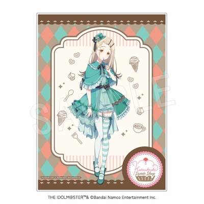 【グッズ-置きもの】学園アイドルマスター メニューブック風ホロアクリルアートパネル スイーツver. 篠澤 広