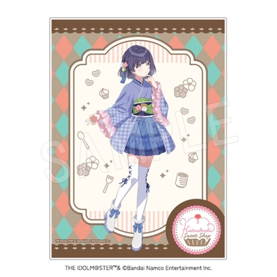 【グッズ-置きもの】学園アイドルマスター メニューブック風ホロアクリルアートパネル スイーツver. 秦谷美鈴