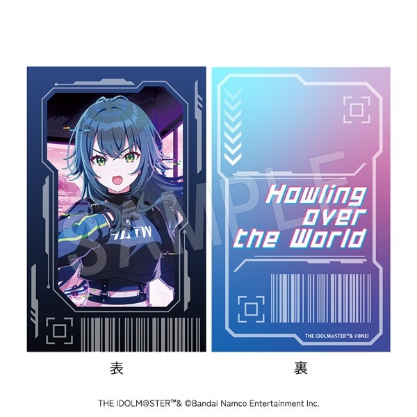 【グッズ-ブロマイド】学園アイドルマスター Howling over the World カードキー風プラブロマイド 月村手毬