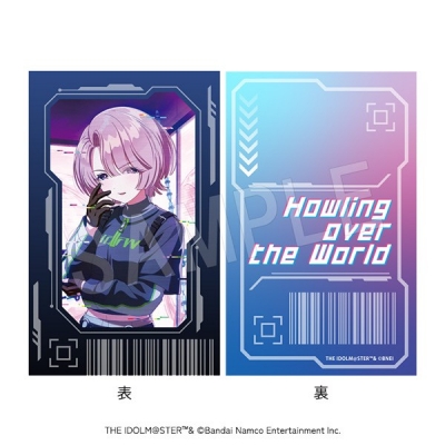 【グッズ-ブロマイド】学園アイドルマスター Howling over the World カードキー風プラブロマイド 有村麻央