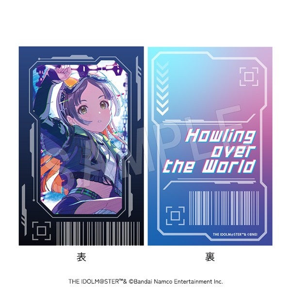 【グッズ-ブロマイド】学園アイドルマスター Howling over the World カードキー風プラブロマイド 倉本千奈