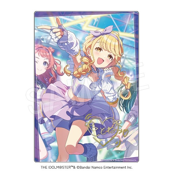 【グッズ-置きもの】学園アイドルマスター サイン入りアクリルアートパネル 雨上がりのアイリス ver. 藤田ことね