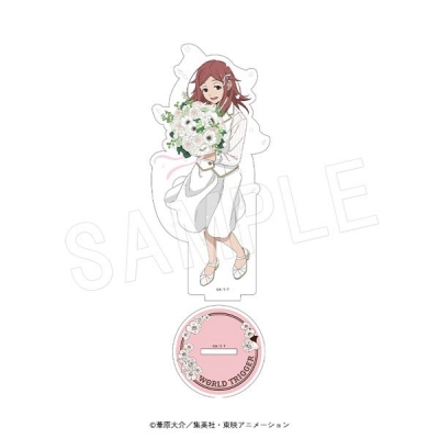 【グッズ-スタンドポップ】ワールドトリガー アクリルフィギュアスタンド Bouquet ver.2 国近柚宇