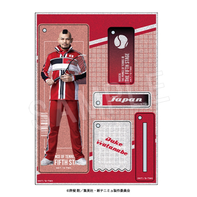 【グッズ-キーホルダー】ミュージカル『新テニスの王子様』The Fifth Stage ラメアクリルスタンドキーホルダー デューク渡邊