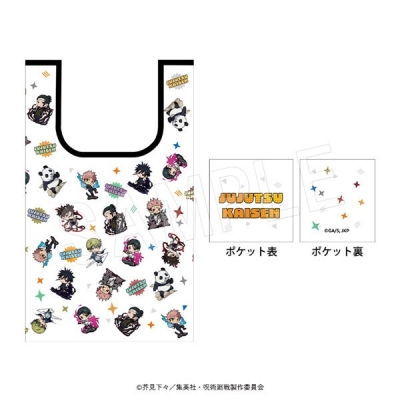 【グッズ-バッグ】呪術廻戦 エコバッグ Art by くるみつ