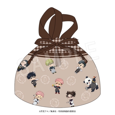 【グッズ-巾着】呪術廻戦 ランチ巾着 Cafe Style ver.