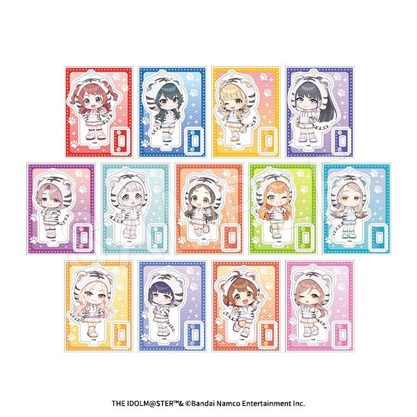 学園アイドルマスター アクリルスタンド ホワイトタイガーver.（13個入りBOX）